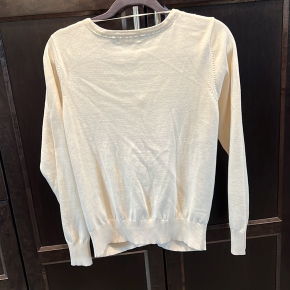 CREAM button up cardigan. EUC. Ladies size XL but fits more like a M/L - Picture 7 of 9